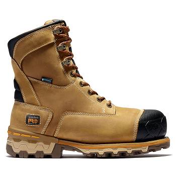 Timberland Férfi PRO Boondock 8 Comp Toe Vízálló Bakancs Teve